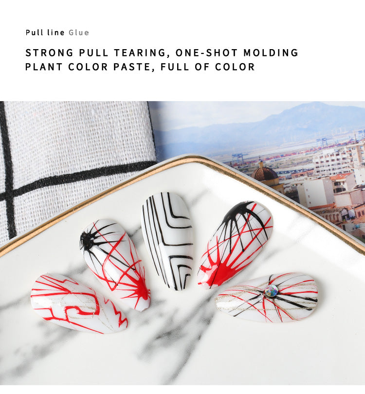 NG Spider Gel - Black  15 ml #001