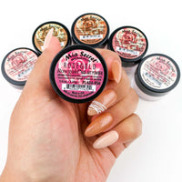 Rose Gold Nail Art Powder Collection 6pcs