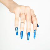 PMS278 Big Blue  - Gel Polish & Nail Lacquer 1/2oz.