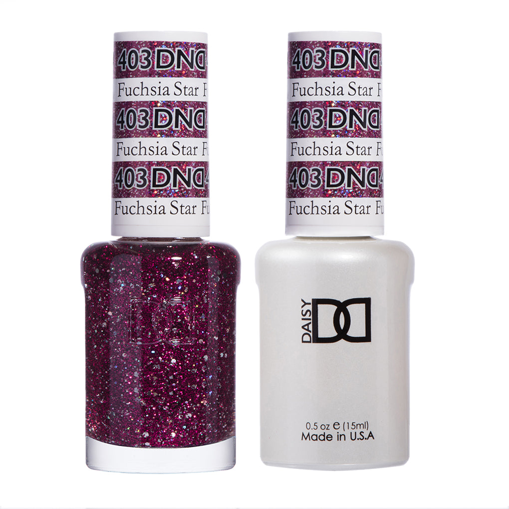 Fuchsia Star #403 - DND Gel Duo