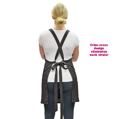 Scalpmaster Criss-Cross Stylist Apron Black 3 Pockets One Size Fits Most