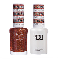Golden Orange Star #412 - DND Gel Duo