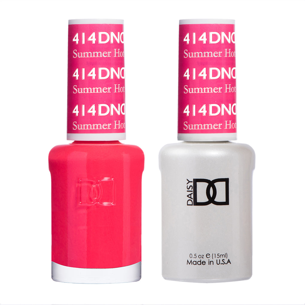 Summer Hot Pink #414 - DND Gel Duo