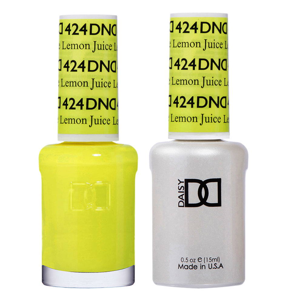 Lemon Juice #424 - DND Gel Duo
