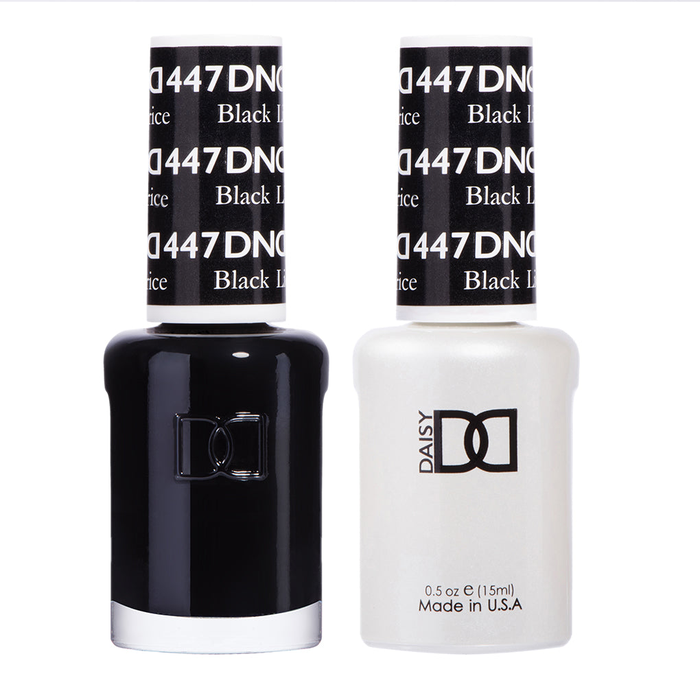 Black Licorice #447 - DND Gel Duo