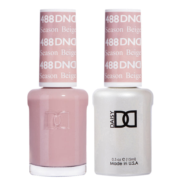 Season Beige #488 - DND Gel Duo