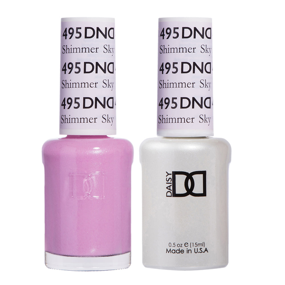 Shimmer Sky #495 - DND Gel Duo