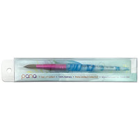 Brush Blue Acrylic Handle - Size 10 (Round)