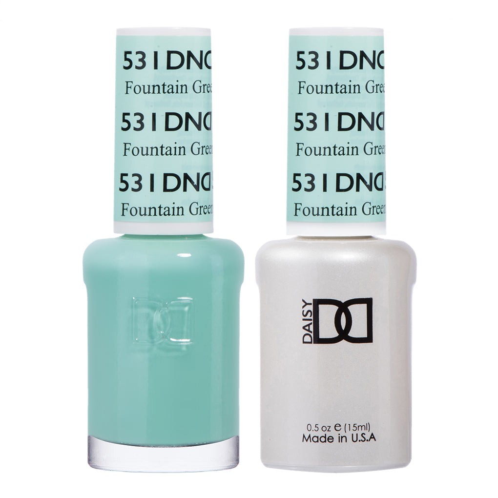 Fountain Green #531 - DND Gel Duo – Lunali Nail Supply