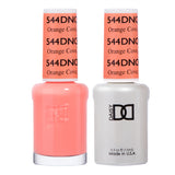 Orange Cove #544 - DND Gel Duo