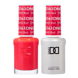DND Red #563 - DND Gel Duo