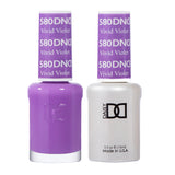Vivid Violet #580 - DND Gel Duo
