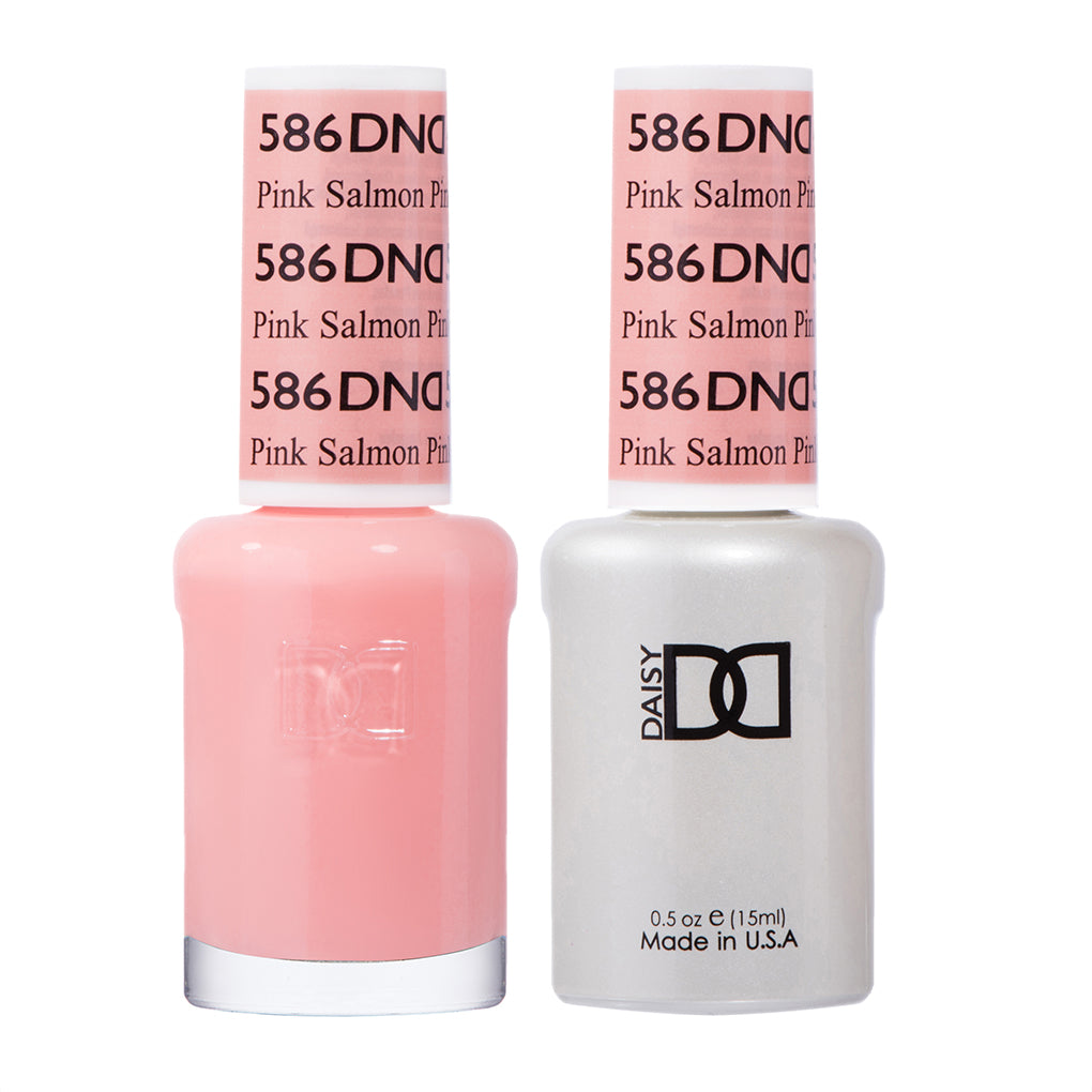 Pink Salmon #586 - DND Gel Duo