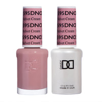 Velvet Cream #595 - DND Gel Duo