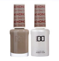Cool Gray #604 - DND Gel Duo