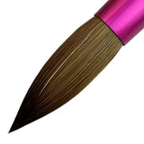 Brush Blue Acrylic Handle - Size 16 (Round)