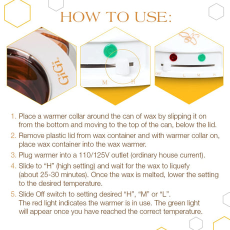 Gigi 14oz Wax Warmer