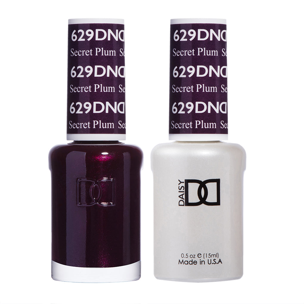 Secret Plum #629 - DND Gel Duo