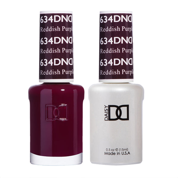 Reddish Purple #634 - DND Gel Duo