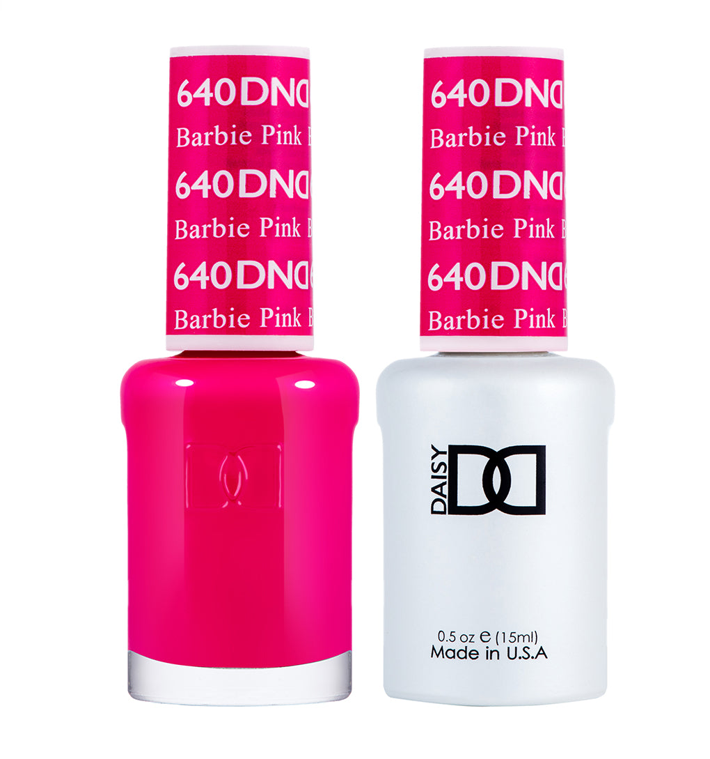 Barbie Pink #640 - DND Gel Duo – Lunali Nail Supply