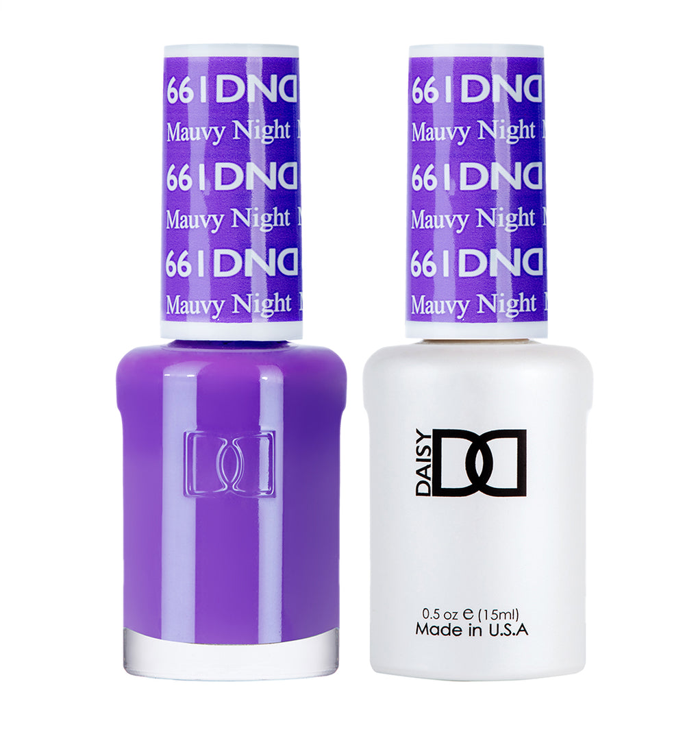 Mauvy Night #661 - DND Gel Duo