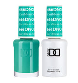 Caribbean Sea #666 - DND Gel Duo