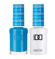 Midnight Kiss #672 - DND Gel Duo