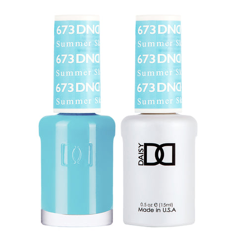 Summer Sky #673 - DND Gel Duo
