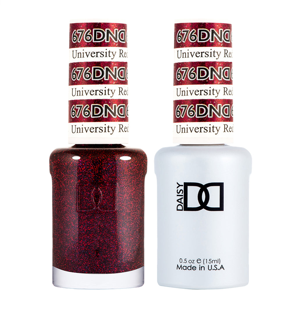 Universal Red #676 - DND Gel Duo
