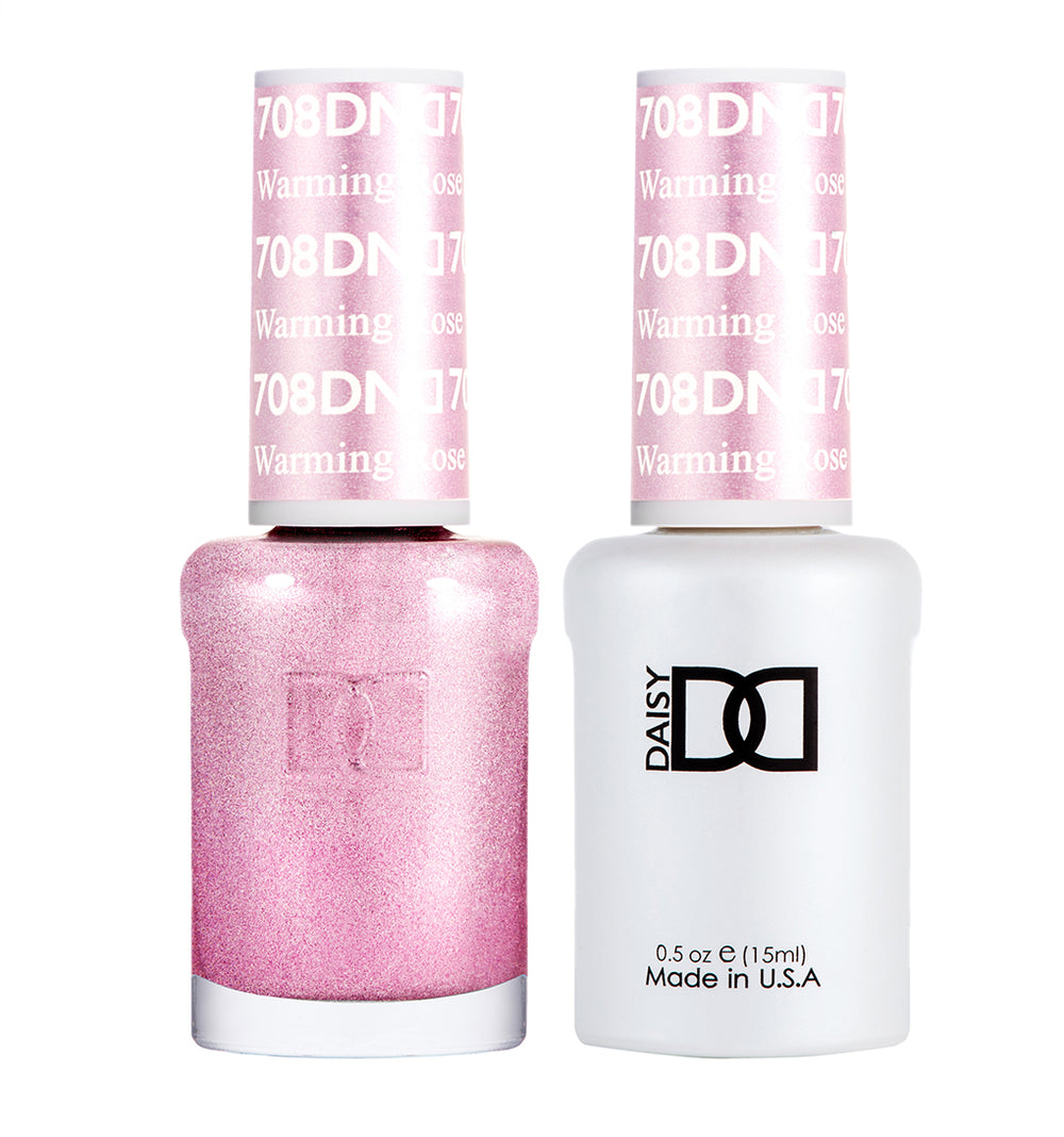 Warming Rose #708 - DND Gel Duo