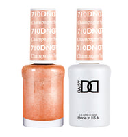 Champagne Sparkles #710 - DND Gel Duo
