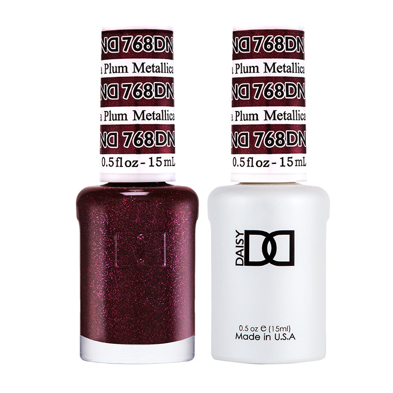 Metallica Plum #768 - DND Gel Duo