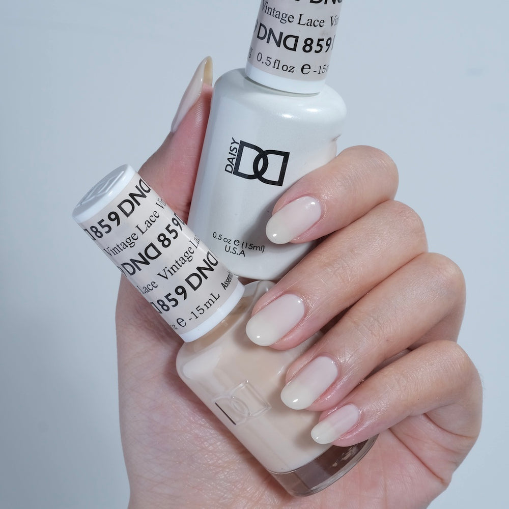 Vintage Lace #859 - DND Gel Duo