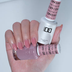 ルルルン(pinkapril) Rosy Pink #891 - DND Gel Duo – Lunali Nail Supply
