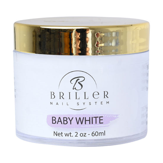 Baby White Acrylic Powder - 2 oz