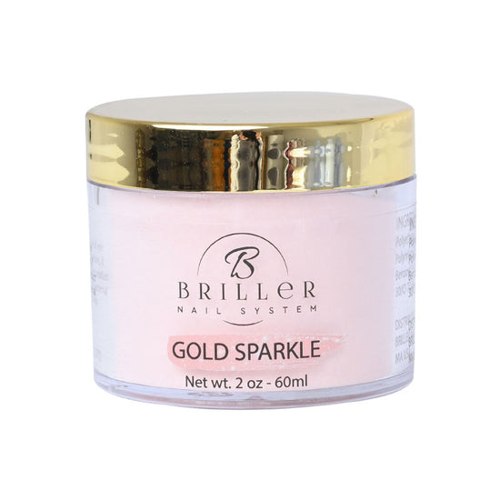 Cover Acrylic Powder Gold Sparkle - 2 oz *