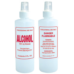 Empty Alcohol Spray Bottle 8oz