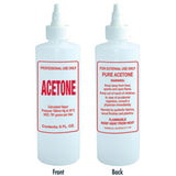 Empty Acetone Imprinted Bottle - 8oz