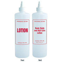 Empty Lotion Imprinted Bottle - 16oz
