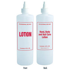 Empty Lotion Imprinted Bottle - 16oz