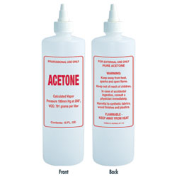 Acetone Bottle Imprinted Bottle - 16oz