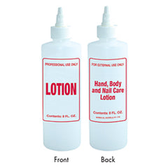 Empty Lotion Plastic Bottle 8oz - Twist Top