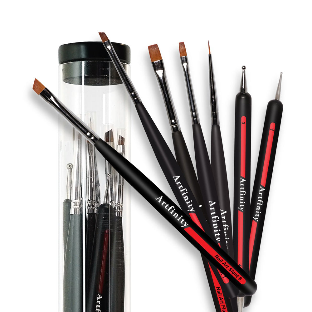Arfinity Nail Art Brush Kit - Kupa (8 PIECES)