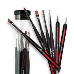 Arfinity Nail Art Brush Kit - Kupa (8 PIECES)