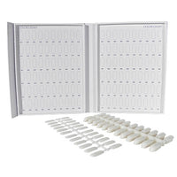 120 pc. Nail Polish Color Chart Box
