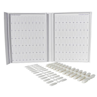 120 pc. Nail Polish Color Chart Box
