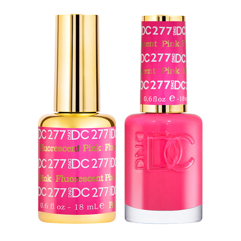 Fluorescent Pink #277- DC Gel Duo – Lunali Nail Supply