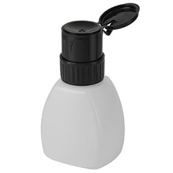 Plastic Dispenser Bottle - Lockable Cap - 8 oz