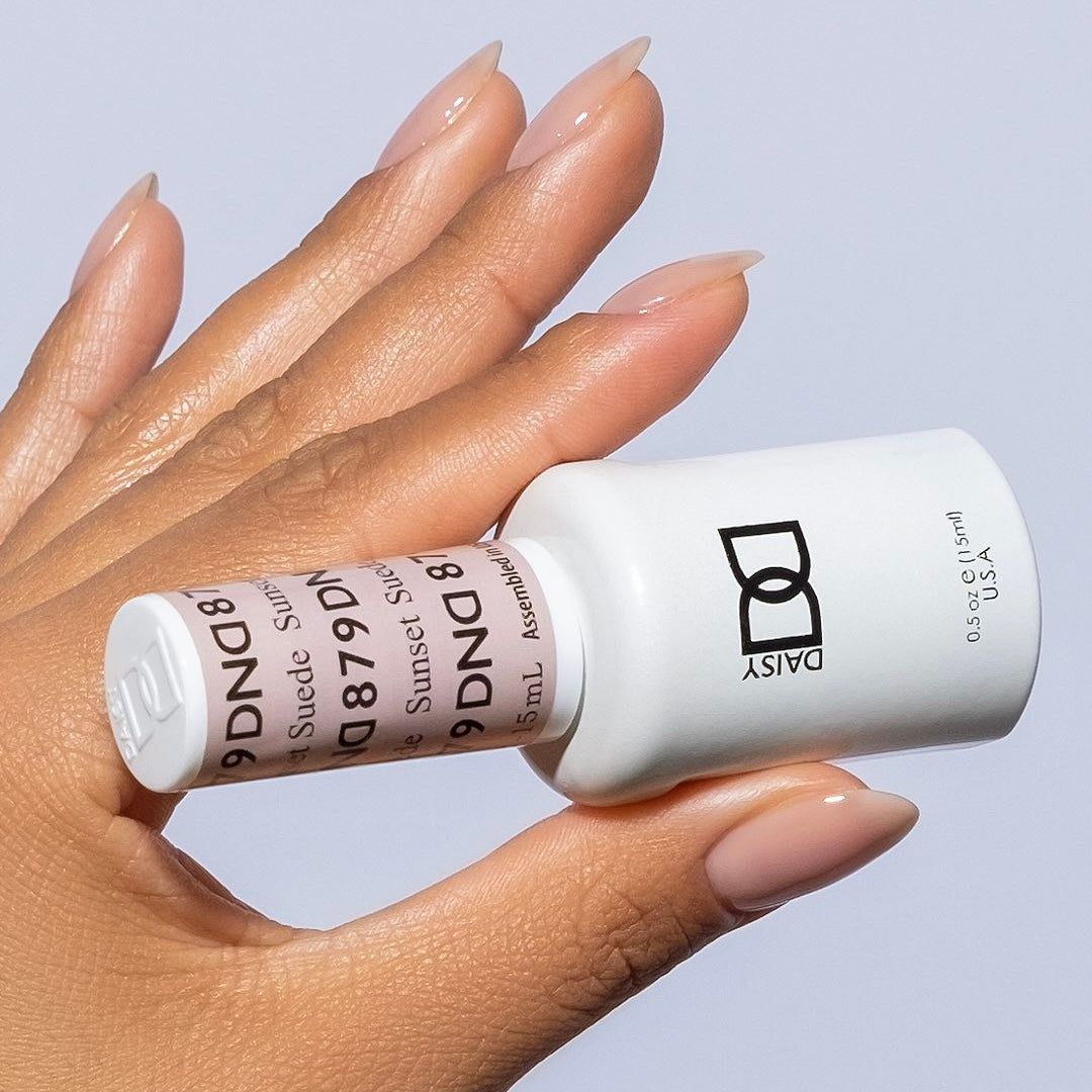 Sunset Suede #879 - DND Gel Duo – Lunali Nail Supply