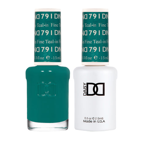 Teal-in Fine #791 - DND Gel Duo
